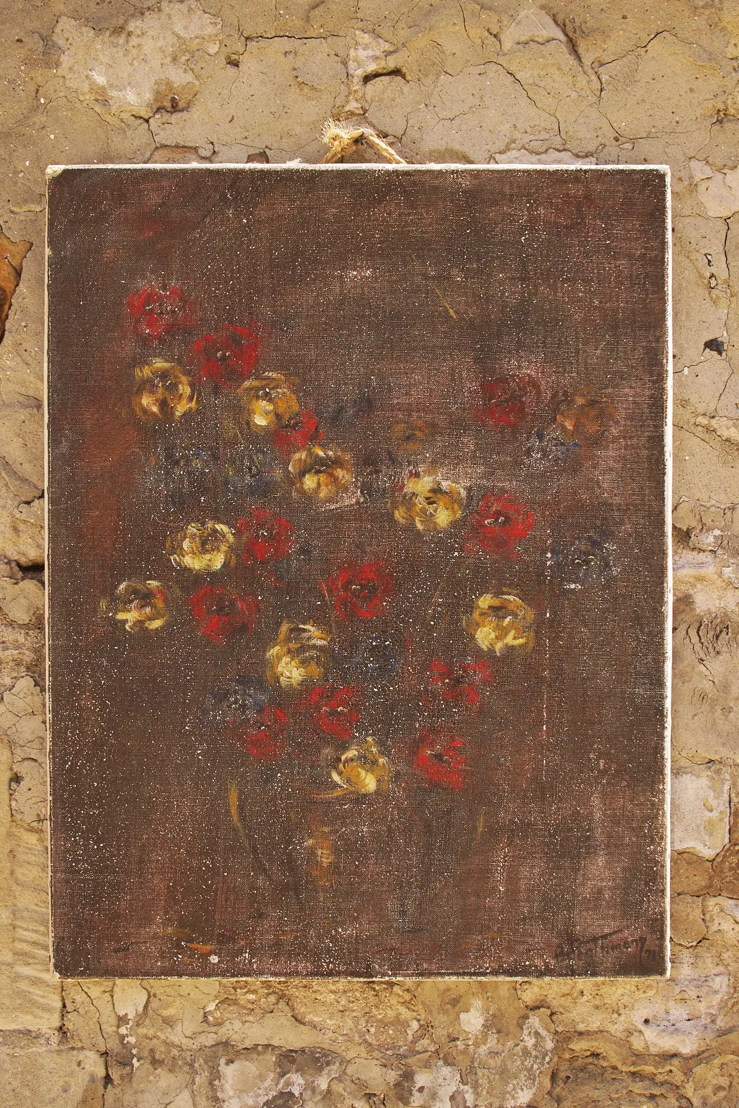 Tableau composition florale