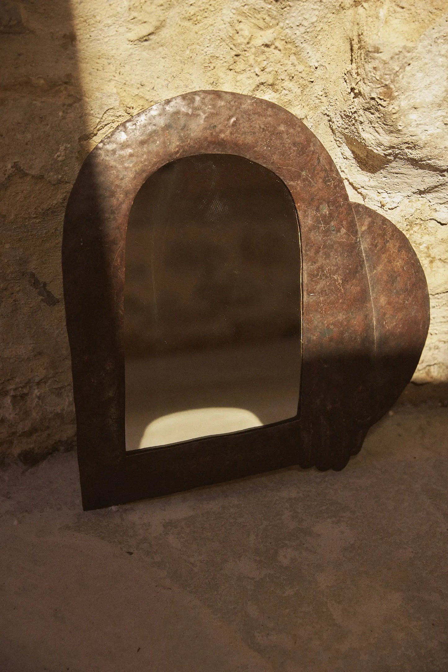 Miroir en fer martelé Edoi Dieudonne
