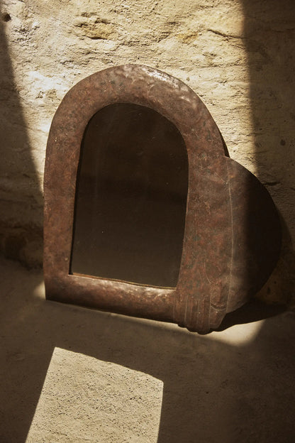 Miroir en fer martelé Edoi Dieudonne