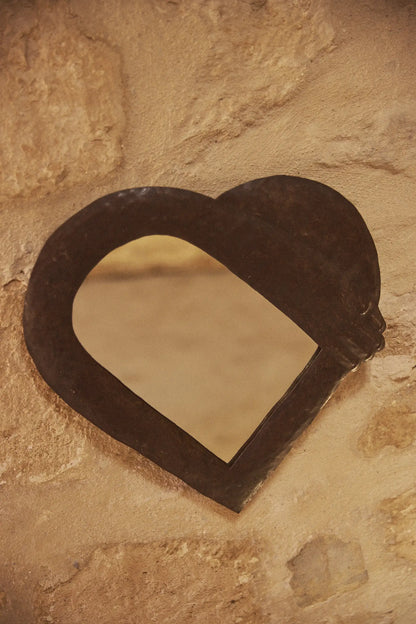 Miroir en fer martelé Edoi Dieudonne