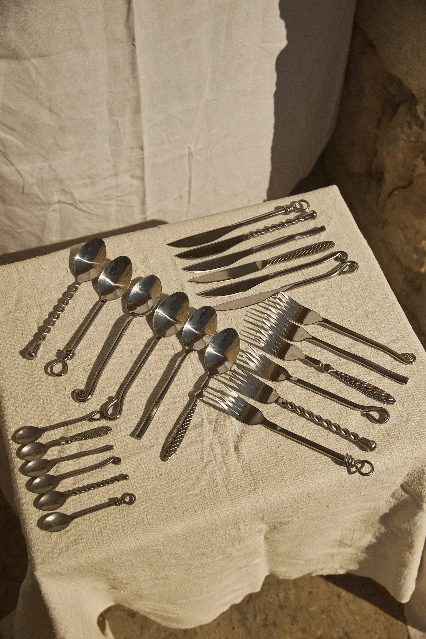 Ménagère de couverts vintage (x6)