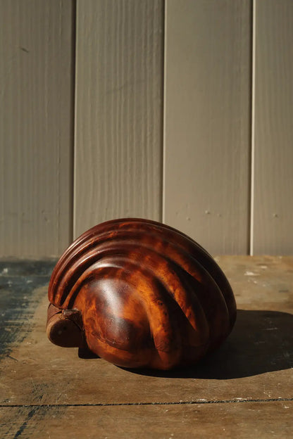 Boite coquillage en bois