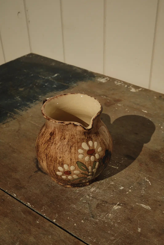 Petit pot à lait fleurs