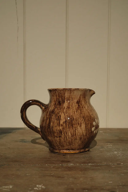 Petit pot à lait fleurs
