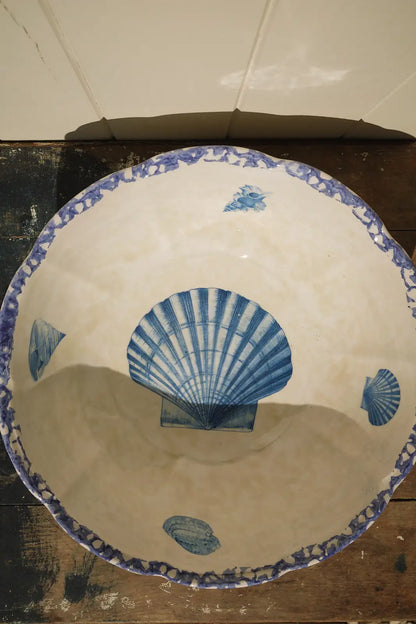 Grand saladier coquillage