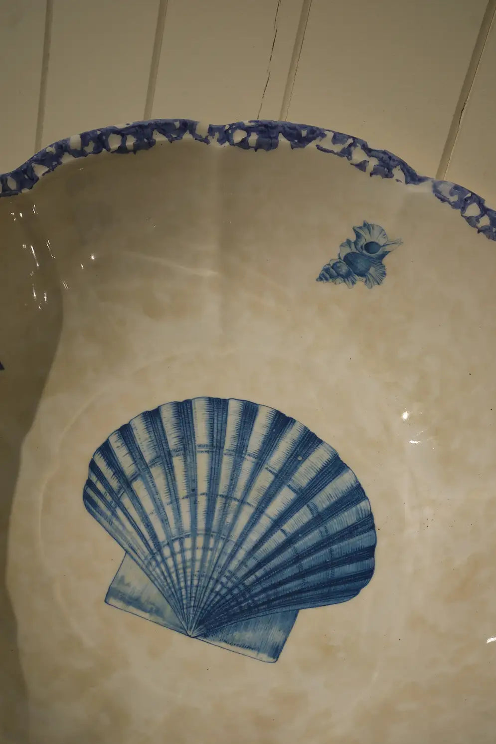 Grand saladier coquillage
