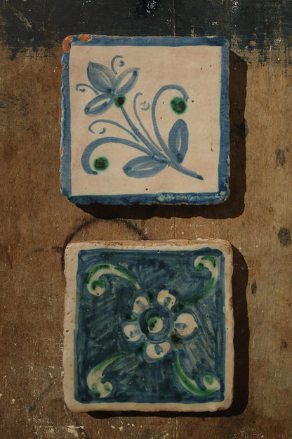 Carreaux de ciment peints