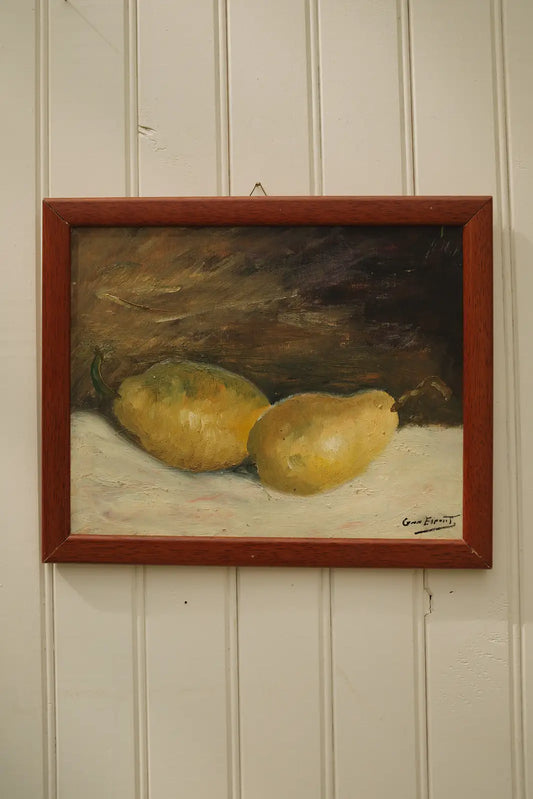 Nature morte aux poires