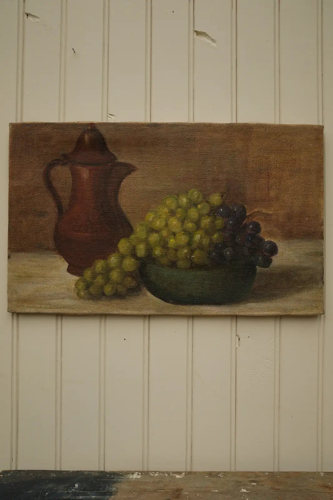 Nature morte au raisin et au pichet