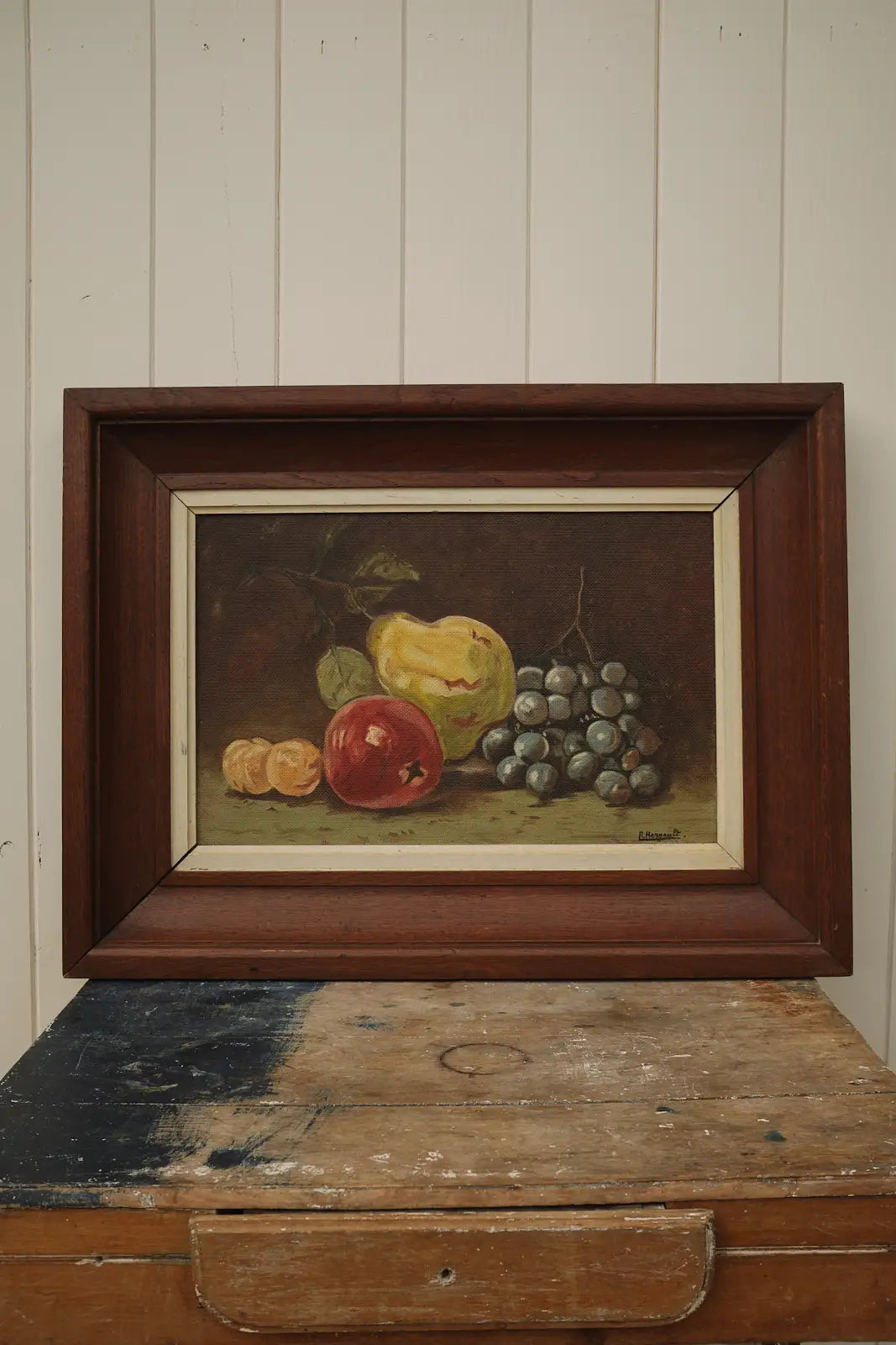 Grande nature morte encadrée